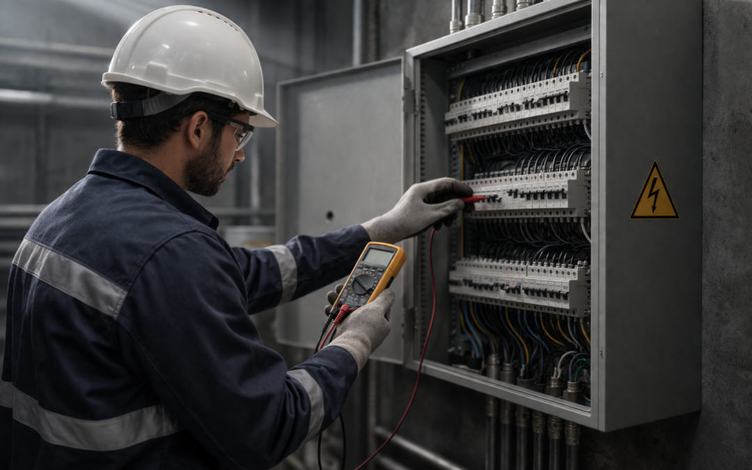 Segurmania Zurekin 2026, “Arrisku elektrikodun lanak” berezia.  Eraikuntza sektorean arrisku elektrikodun lanetan segurtasunari buruzko tailerra.